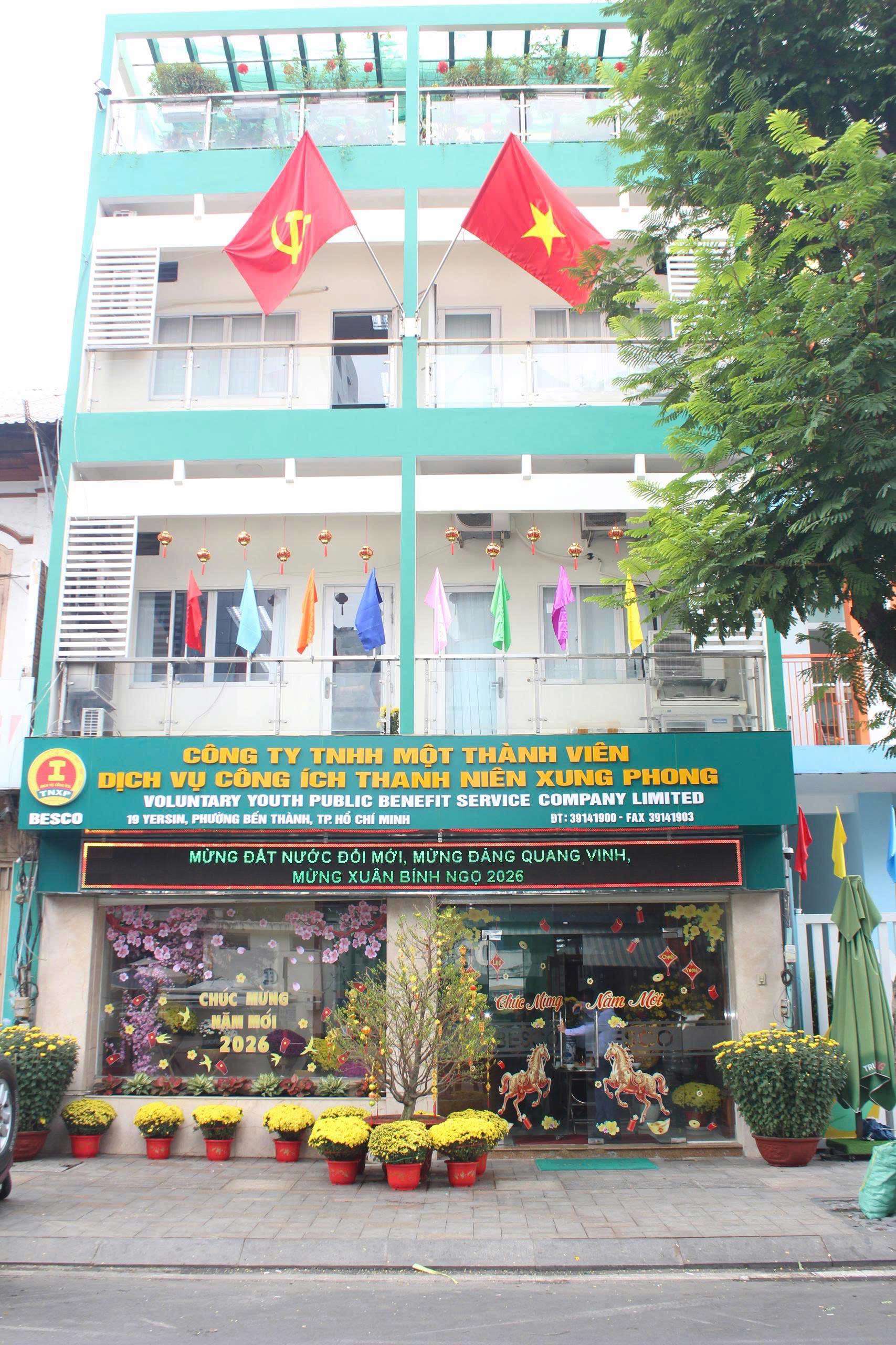 Quá trình hình thành và phát triển công ty TNHH MTV Dịch Vụ Công Ích Thanh Niên Xung Phong