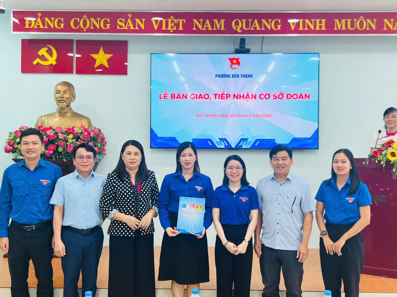 Lễ bàn giao và tiếp nhận Chi đoàn Công ty về trực thuộc Đoàn phường Bến Thành