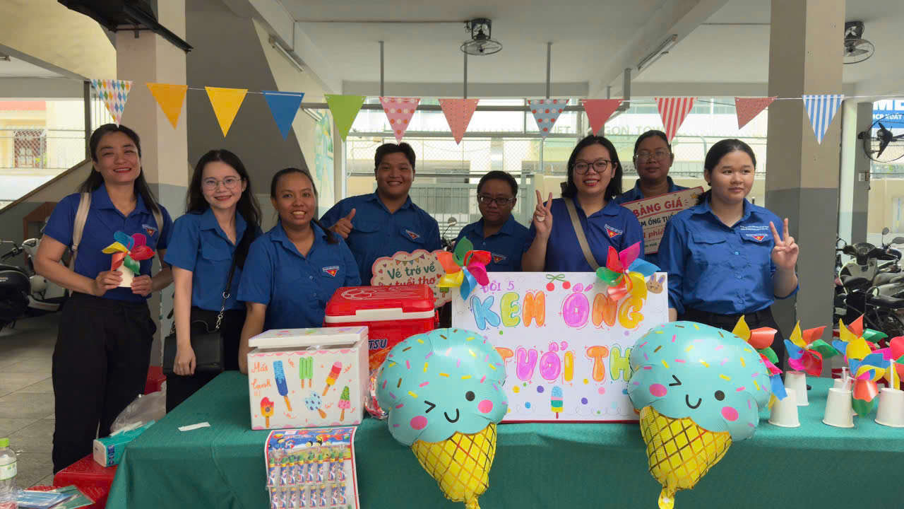 Đoàn Thanh niên Công ty tham gia Chương trình  “Tự hào bản sắc – Rực rỡ sắc màu phiên chợ tuổi thơ 2026”