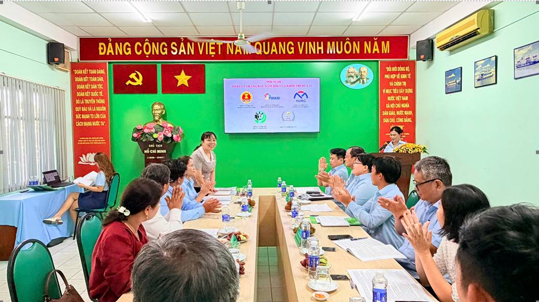 Công ty TNHH một thành viên Dịch vụ công ích Thanh niên xung phong (Khối trưởng Khối thi đua 12) tổ chức Hội nghị Sơ kết Khối thi đua 06 tháng đầu năm 2026