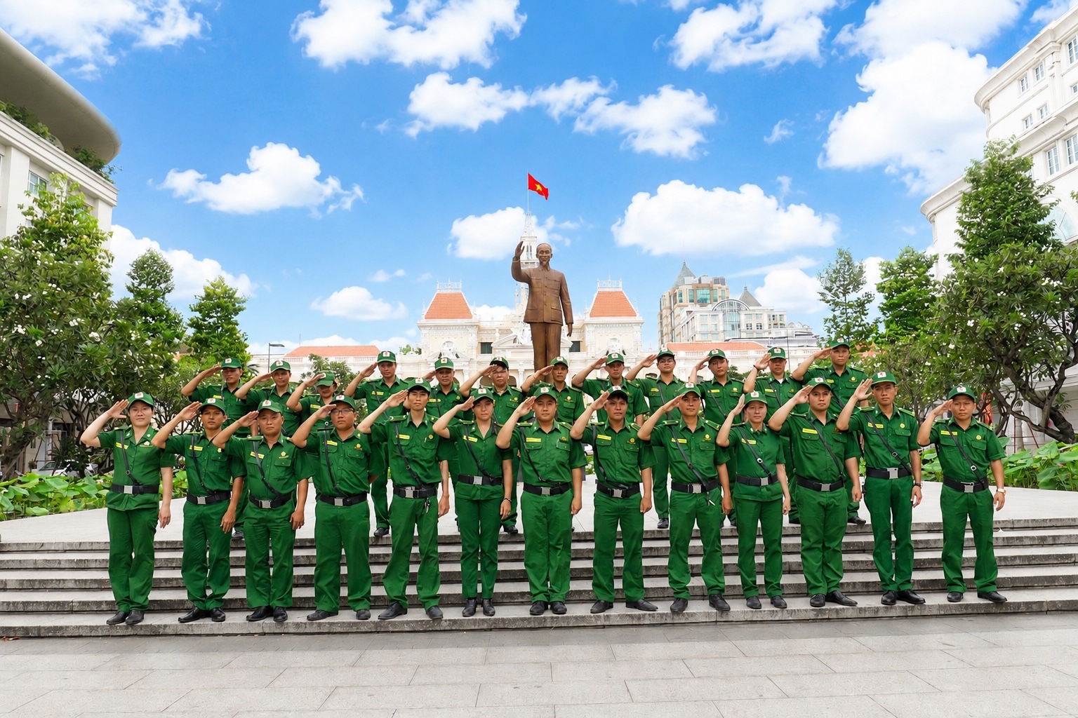 Hình ảnh hoạt động Thanh Niên Xung Phong 1