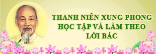 Thanh niên xung phong học tập và làm theo lời Bác